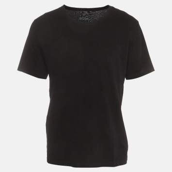 Pre Owned Boss By Hugo Boss Black Jersey Crewneck RN 3P Classic T-Shirt XL 