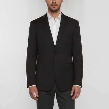 مملوكة مسبقًا Boss By Hugo Boss Black Wool H-Jeckson Blazer XXL