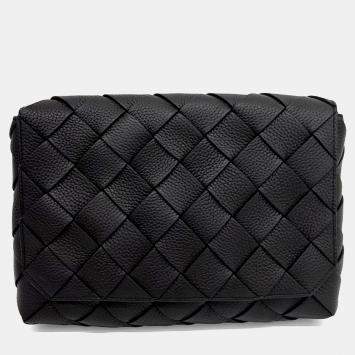 Pre Owned Bottega Veneta Brown Leather Diago Large bag