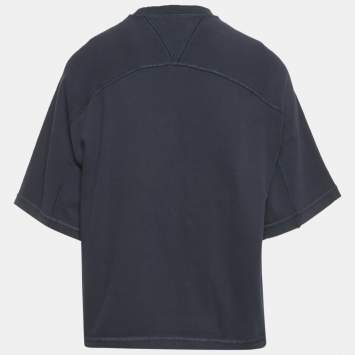 مملوكة مسبقًا تي شيرت بوتيغا فينيتا قطن كحلي بياقة مستديرة مقاس صغير - سمول