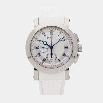 Pre Owned ساعة يد بريغيه مارين كرونوغراف مسبقة الملكية 5827BB/12/5ZU