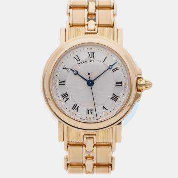 مملوكة مسبقًا ساعة يد بريغيه مارين مسبقة الملكية 3400BA/12/A90 36 مم