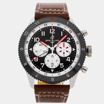 Pre Owned Breitling Super Avi B04 Chronograph GMT Mosquito 46 mm Automatic Men's Wristwatch 46MM