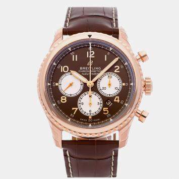 Pre Owned Breitling Navitimer 8 B01 Chronograph RB0117131Q1P1 Automatic Men's Wristwatch 43MM