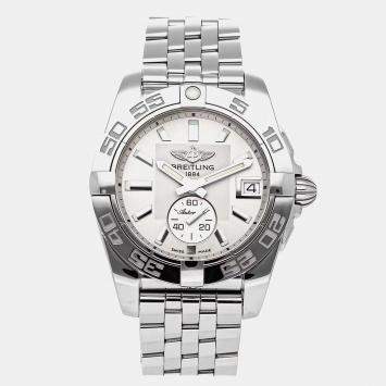 Pre-Owned Breitling Galactic A37330121G1A1 Automatic Silver Stainless Steel Women's Wristwatch 36 mm