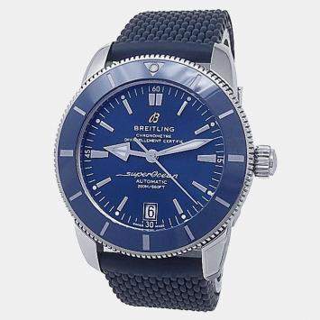 Breitling Superocean Heritage II AB2010 Automatic Blue Stainless Steel Men's Wristwatch 42 mm