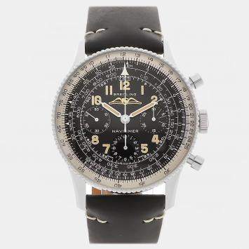 Pre-Owned Breitling Navitimer Ref. 806 1959 Re-Edition Limited Edition AB0910371B1X1 Automatic Black Men's Wristwatch 41 mm