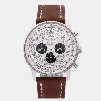 Pre-Owned Breitling Navitimer Cosmonaute A2232212/G517 Automatic Silver Stainless Steel Men's Wristwatch 41 mm