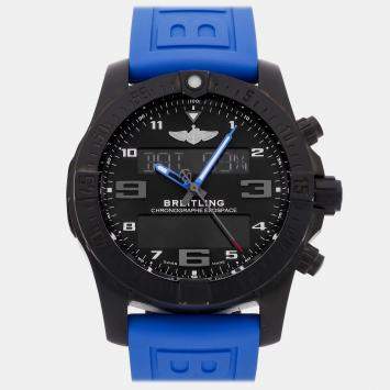 مملوكة مسبقًا Pre-Owned Breitling Exospace B55 VB5510H2/BE45 Black Quartz Titanium Men's Wristwatch 46 mm