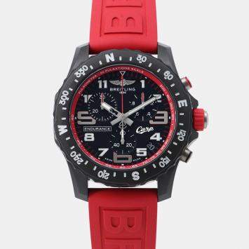 Pre Owned ساعة يد رجالية بريتلينغ إندورانس برو X823101F1B1S1 كوارتز بلاك برايت لايت 44 ملم