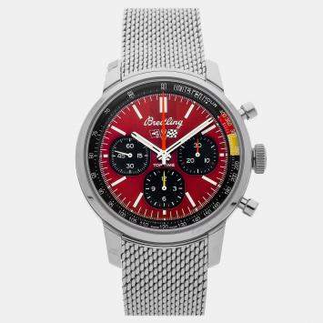 Pre Owned بريتلينغ توب تايم B01 شيفروليه كورفيت AB01761A1K1A1 مستعملة