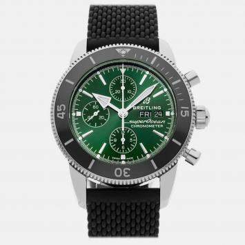 مملوكة مسبقًا ساعة كرونوغراف بريتلينغ سوبر أوشن هيريتاج مستعملة A13313121L1S1
