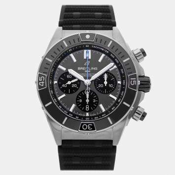 Pre Owned ساعة بريتلينغ سوبر كرونومات B01 EB0136251M1S1 أوتوماتيكية 44 ملم مملوكة مسبقًا
