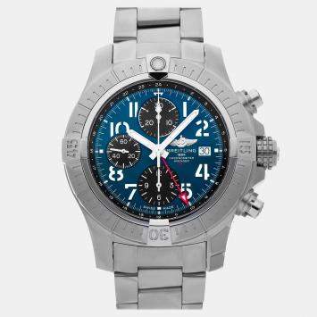 مملوكة مسبقًا Pre-Owned Breitling Avenger Chronograph GMT A24315101C1A1