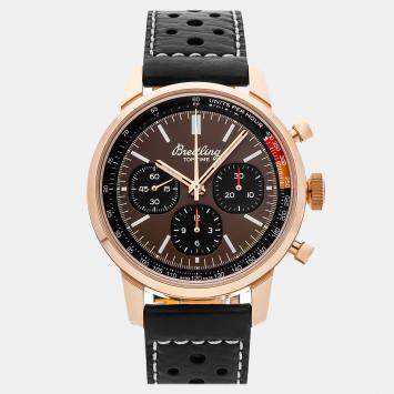 مملوكة مسبقًا ساعة بريتلينغ توب تايم B01 RB01761A1Q1X1 41 ملم مستعملة