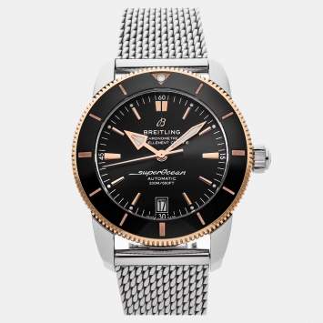 Pre Owned ساعة بريتلينغ سوبر أوشن هيريتاج B20 UB2010121B1A1 مملوكة مسبقًا 42 مم