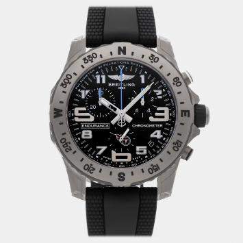 Pre Owned ساعة بريتلينغ إندورانس برو احترافية إصدار دوري كرة القدم الأمريكية تينيسي تايتنز E823106A1BPS1 كوارتز ٤٤ ملم مستعملة