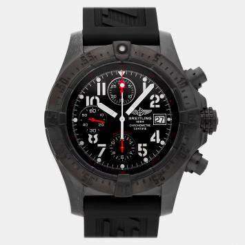 Pre Owned Breitling Avenger Skyland M1338010/B864 Black Blacksteel Automatic Men's Wristwatch 45mm