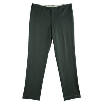 Pre Owned Brioni Olive Green Roman Style Wool Trousers 4XL