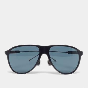مملوكة مسبقًا Brunello Cucinelli Black BC4011S Aviator Sunglasses
