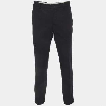 Pre Owned Brunello Cucinelli Blue Wool Trousers XL