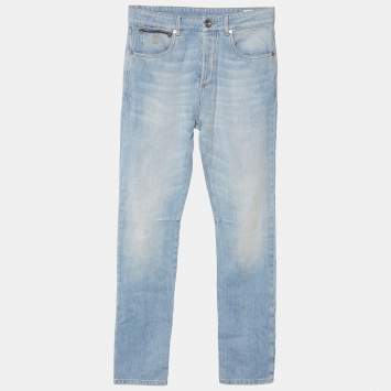 Pre Owned Brunello Cucinelli Blue Denim leisure Fit Jeans XS Waist 32" 