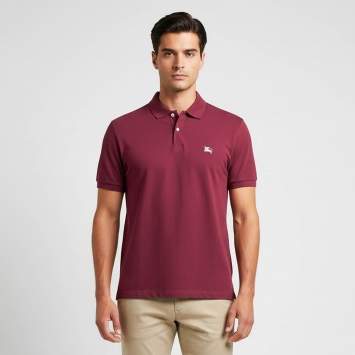 مملوكة مسبقًا Burberry Brit Pink Logo Embroidered Cotton Pique Polo T-Shirt XXL