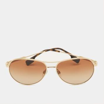 مملوكة مسبقًا نظارة شمسية بربري B 3122 بني/ذهبي نغمي أفياتور