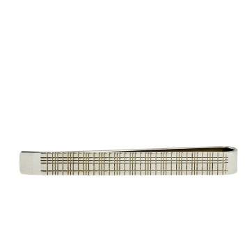 مملوكة مسبقًا Burberry Silver Tone Metal Tie Pin