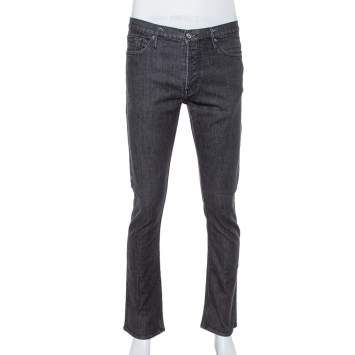 Pre Owned Burberry Brit Black Denim Swaine Straight Fit Jeans M