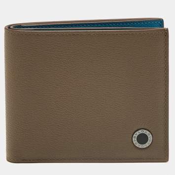 مملوكة مسبقًا Bvlgari Bvlgari Brown Leather Bifold Wallet