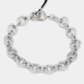 Bvlgari Bvlgari Link Sterling Silver Link Bracelet