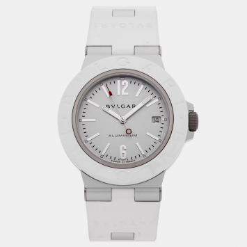 Bvlgari Aluminium Watch 103964 Automatic Men's Wristwatch 40MM