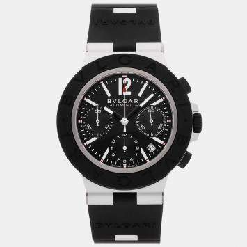 Pre-Owned Bvlgari Bvlgari-Bvlgari Aluminium Chronograph Men's Watch 41 mm