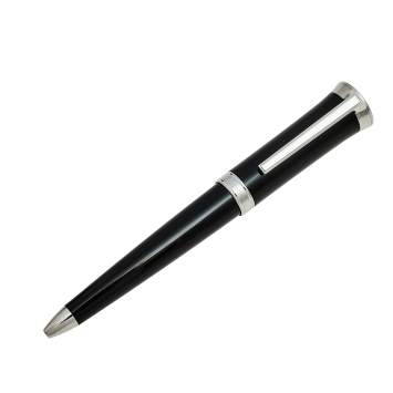 Pre Owned Cartier Art Deco Style Black Ink Ballpoint Pen