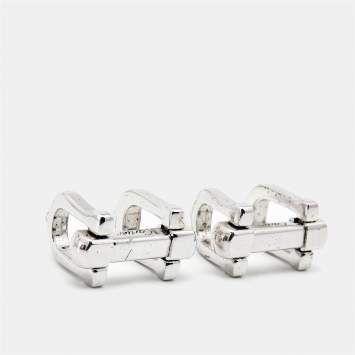 Pre Owned Cartier Pasha Sterling Silver Cufflinks