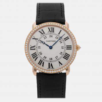 Pre Owned Cartier Ronde WR000651 Automatic Men's Wristwatch 36MM