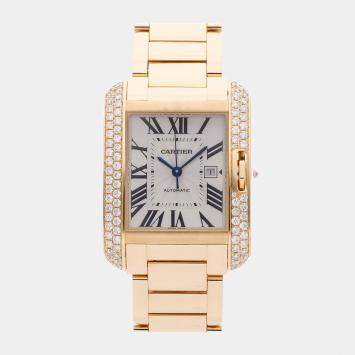 Pre-Owned Cartier Tank Anglaise WT100006