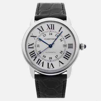 Pre Owned Pre-Owned Cartier Ronde Solo XL W6701010 Automatic  Men's Watch 42 mm