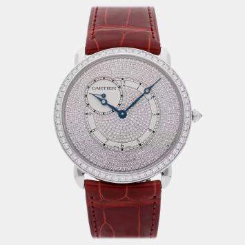 Pre Owned ساعة مستعملة كارتييه روند لويس كارتييه WR007003