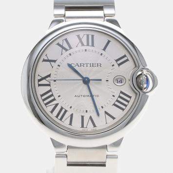 Pre Owned Cartier Ballon Bleu W69012Z4 Automatic Stainless Steel Men's Wristwatch 42 mm