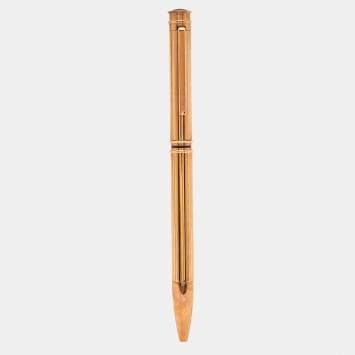 Pre Owned Chopard Viaggio Enamel Rose Gold Plated Ballpoint Pen