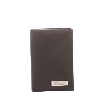 Pre Owned Chophard Dark Brown Leather Classic Bifold Wallet
