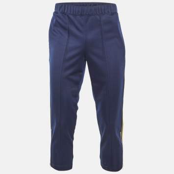 {"name": "Comme des Garçons Shirt Blue Jersey Striped Track Pants S", "name_ar": "كوم دي غارسونز شيرت بنطلون رمادي مقلم من جيرسي صغير"}