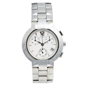 Pre Owned Concord Silver Stainless Steel La Scala 14.C5.1891 Men's Wristwatch 38 mm