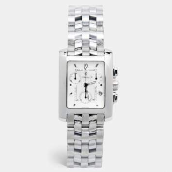 Pre Owned Concord Silver Stainless Steel Sportivo 14.H1.610 Men's Wristwatch 29 mm