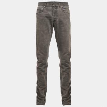 Pre Owned Dior Homme Grey Denim Jeans M Waist 33"