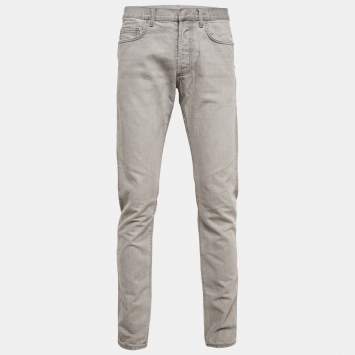 Pre Owned Dior Homme Grey Denim Jeans M Waist 33"