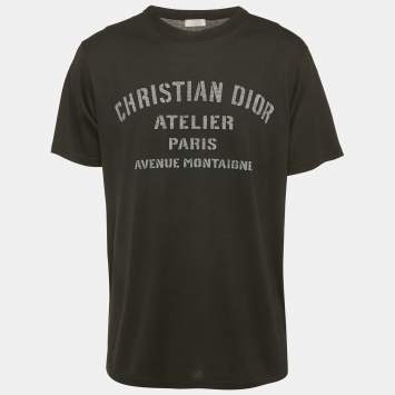 Dior Homme Printed Jersey T-Shirt L