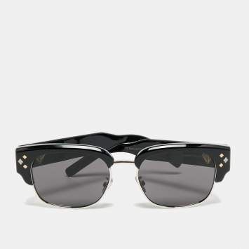 مملوكة مسبقًا Dior Black CD Diamond C1U 13A0 Frame Sunglasses